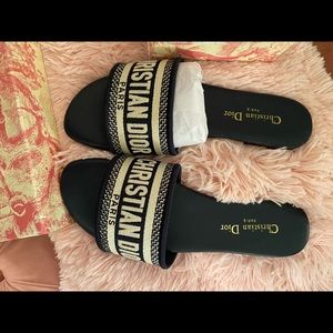 Christian Dior Dway Slide Slippers 41EU